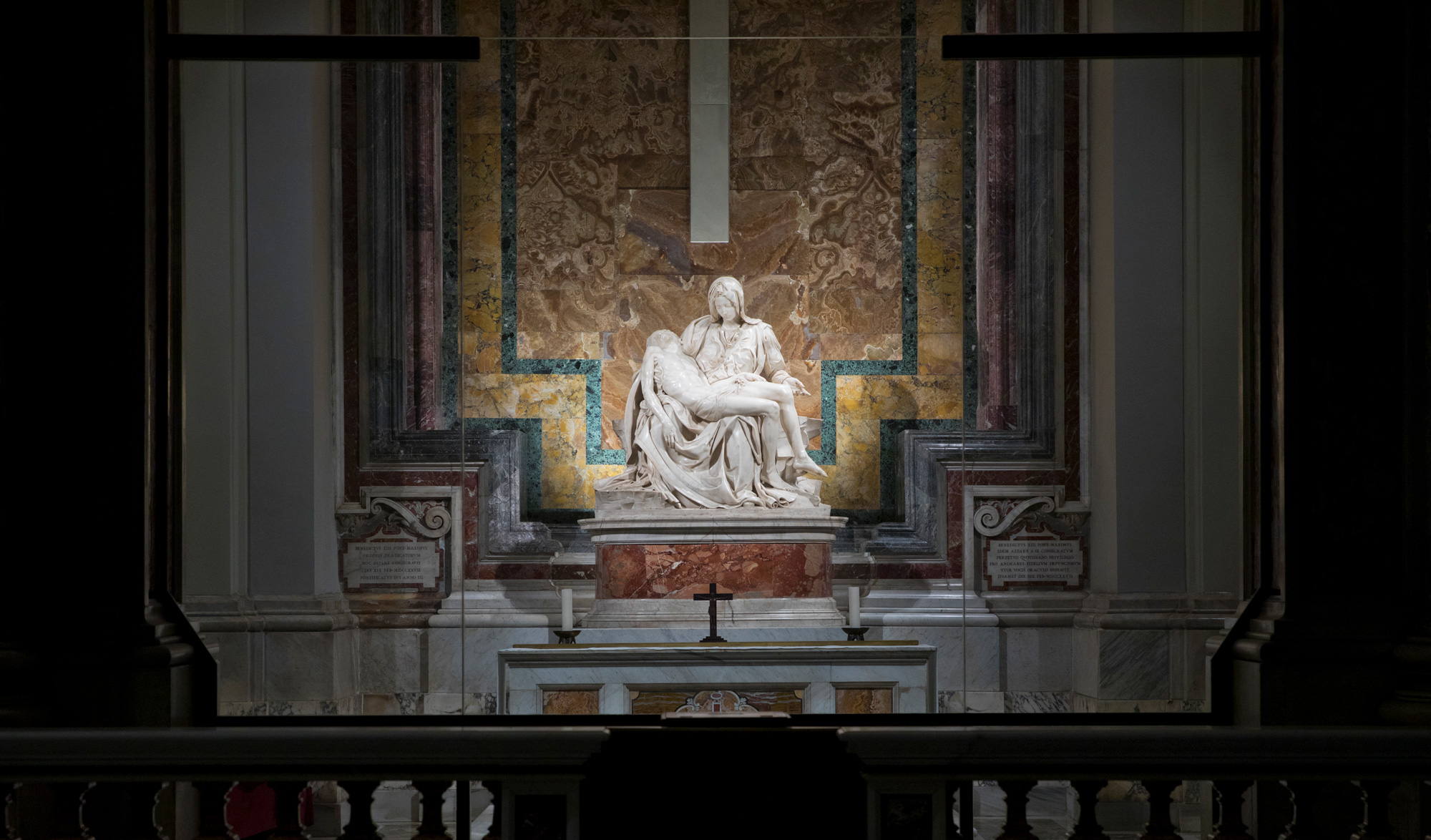  the Pietà in St. Peter’s Basilica