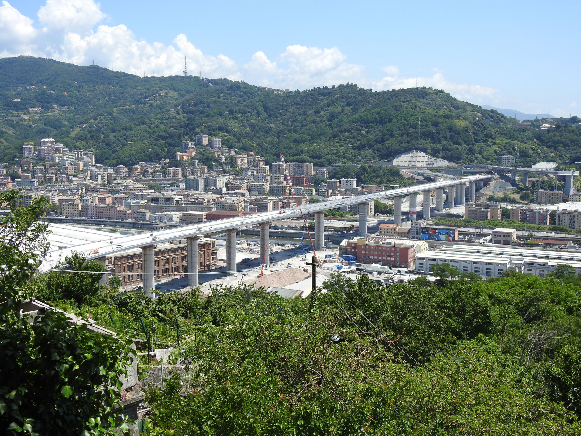 iGuzzini éclaire le pont de Gênes-Saint-Georges, conçu par Renzo Piano