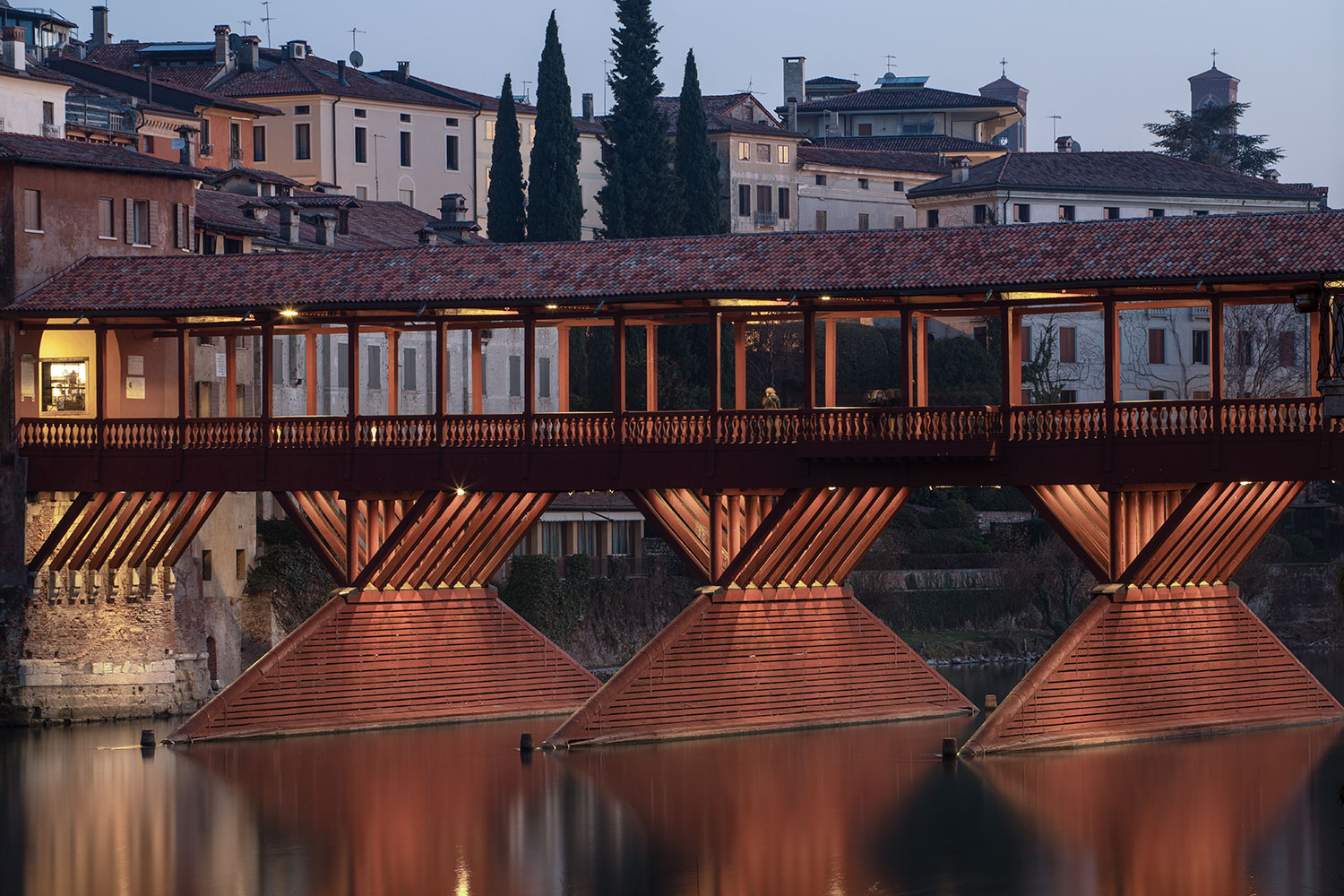 Ponte Vecchio Or Ponte Degli Alpini | Bassano Del Grappa, Italy